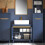 SoBuy Mobile Sottolavabo Stretto Blu 60x30x59 cm 11
