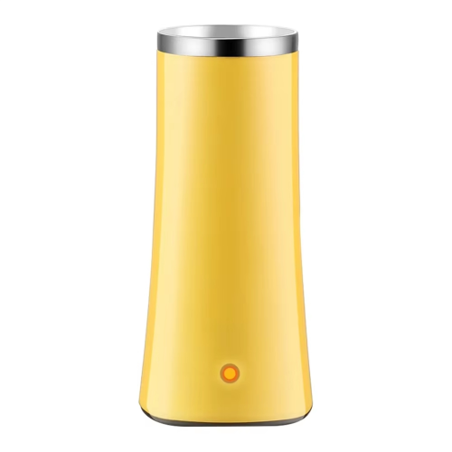 Mini Electric Egg Boiler Cup - Automatic Omelette Maker, Portable Breakfast Cooker, EU Plug, Yellow 1