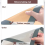 3PCS Silicone Baking Mat Reusable Non-Stick for Oven Sheet Making Cookies Macaroons Gray 10