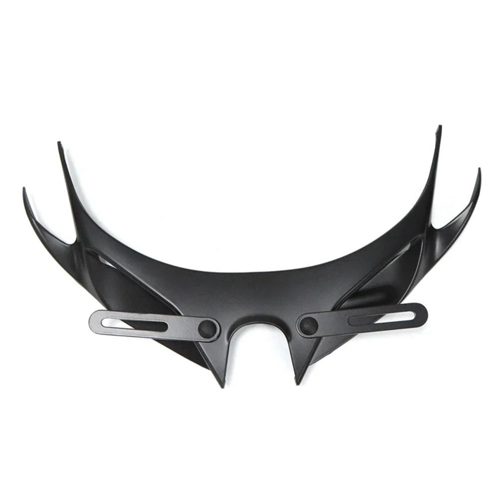 Motorcycle Front Fairing Winglets Aerodynamic Wing Side Wings Spoiler For 350 2021 2022 Black 4852689475473