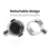 For 51MM Stainless Steel Bottomless Handle Head Double Ear Accessory Coffee Accessories Without Filter Basket 7