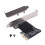 PCIe to 3.0 6G SSD Adapter PCI-E PCI Express X1 Controller Expansion Card Riser Add on Mining 3
