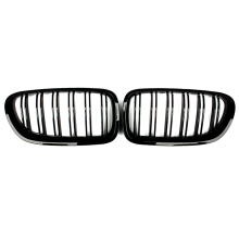 Car Front Hood Grill Dual Slats Racing for 5 Series F10 F11 F18 520d 530d 540i 2010-2017 New Auto Accessories