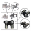 Car Battery Fuse Terminal Set 926-010 Sturdy Connector Accessory for 2011-2014 6