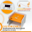 Chick Brooder Heating Plate Chicken Heater with Adjustable Height and Angle, Digital Temperature Control EU Plug 3