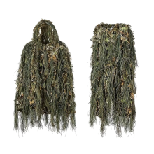 Adult Outdoor Suit Hunting Cloth 3D Leaf Uniform Camouflage Suits Set Photography Clothes