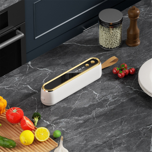 Wireless Vacuum Sealer Household Small Portable Food Packaging Plastic Machine Black 2