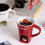 Chocolate Hot Pot Melting Cup Fondue Mug Ceramic Tea Light Heating Warmer for 7