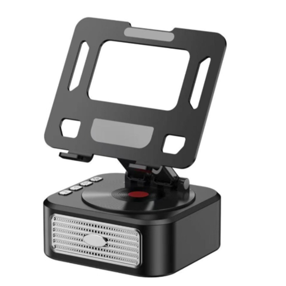 Foldable Desk Tablet Stand Holder Table Smartphone Mount With Wireless Bluetooth Speaker Stereo Usb Sound Box 4851371762853