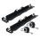 Universal Car Wheel Alignment Plate Tool Toe Board with 2 Tape Measures for SUV Black 2