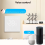 Tuya WiFi Smart Temperature Controller 100-240V 3A Water Heating Compatible with and Home White 11