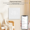Tuya WiFi Smart Temperature Controller 100-240V 3A Water Heating Compatible with and Home White 4