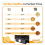 4- WaffleMaker 1500W Double Heating Non-Stick Egg Cake Oven Pancake Waffle Machine Temperature Control(EU) 6