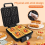 4- WaffleMaker 1500W Double Heating Non-Stick Egg Cake Oven Pancake Waffle Machine Temperature Control(EU) 5