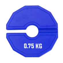 0.75kg Gym Micro-Type Plates Dumbbell Fractional Weight Plate Rubber Add-on Weights for Strength Training