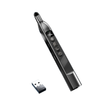Wireless Remote Control Slide Page Turner SUB Rechargeable Digital Display Clicker Volume Controller