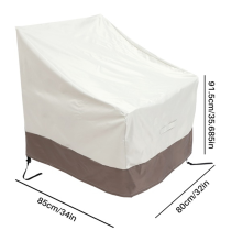 3 Pack Patio Adirondack Chair Cover 31x33x36 Inch Heavy Duty Outdoor 420D, Waterproof Lawn