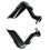 Motorcycle Handle Wind Protector Brush Bar Decoration Universal Grip Protect Cover Handlebar Handguard Black 3