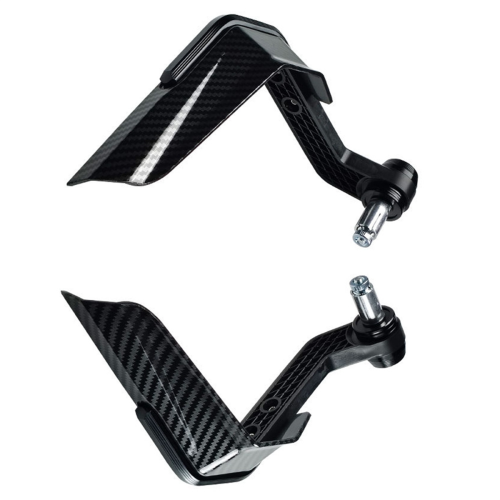 Motorcycle Handle Wind Protector Brush Bar Decoration Universal Grip Protect Cover Handlebar Handguard Black 2