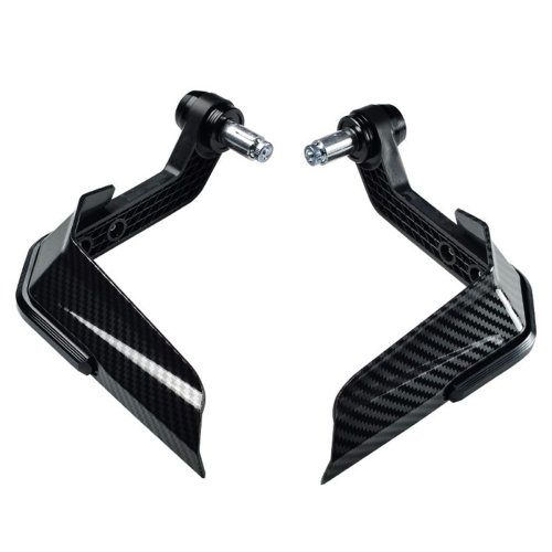 Motorcycle Handle Wind Protector Brush Bar Decoration Universal Grip Protect Cover Handlebar Handguard Black 1
