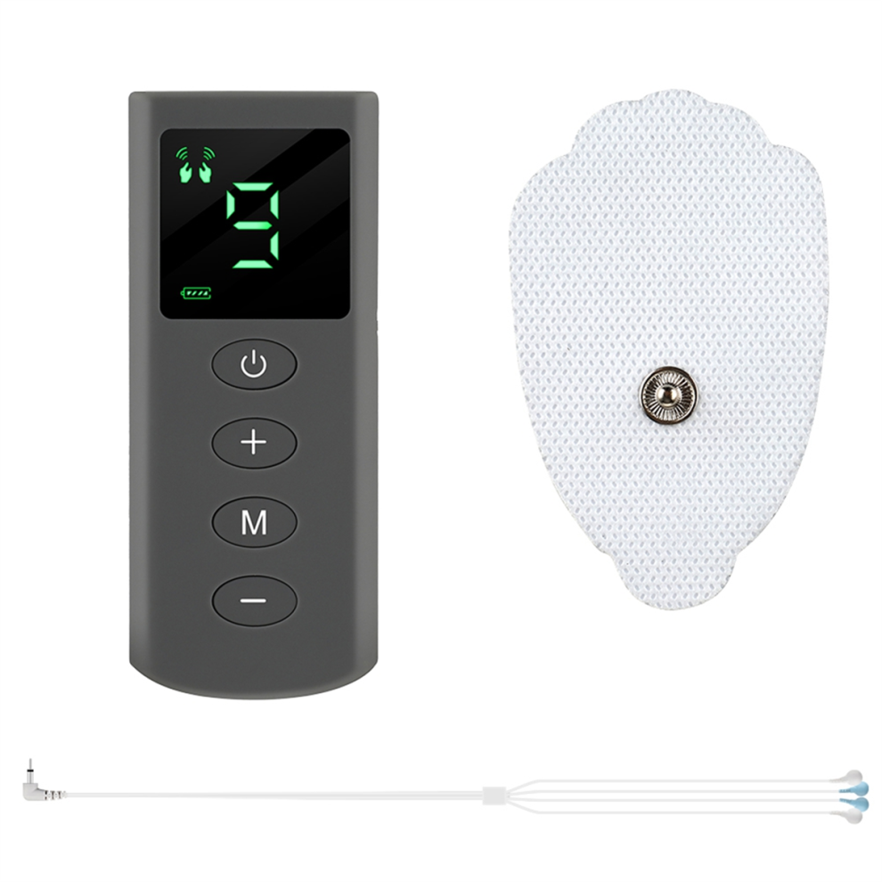 Saudism Cordless Electric Tens Unit Muscle Stimulation Machine With Electrode Pads Body Massager Ems Mini