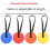 8PCS Football Training Target Plate, Practice Aids , Soccer Goal Target, Set with Adjustable Straps 6
