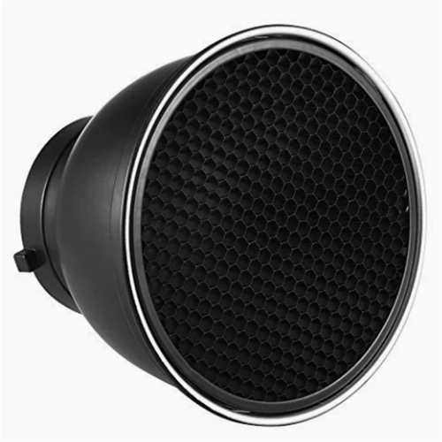 7In Standard Reflector Diffuser Lamp Shade Dish 60 Honeycomb Grid for Bowens Mount Studio Strobe Flash Light Speedlite 2