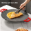 Electric Griddle - Smokeless BBQ Grill Baking Trays, Nonstick Cooking Pan Pancake Maker US Plug 3