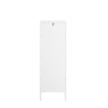Dulap de baie SoBuy, alb, 30x30x90cm, BZR122-W