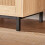 SoBuy Πάγκος Παπουτσιών Φυσικό & Γκρι 110x40x49cm 7