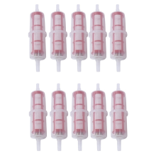 10Pcs Motorcycle Car Oil Filter Inline Gas Nylon Mesh Scooter Gasoline Filters Tool