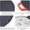 Electric Griddle - Smokeless BBQ Grill Baking Trays, Nonstick Cooking Pan Pancake Maker EU Plug 4