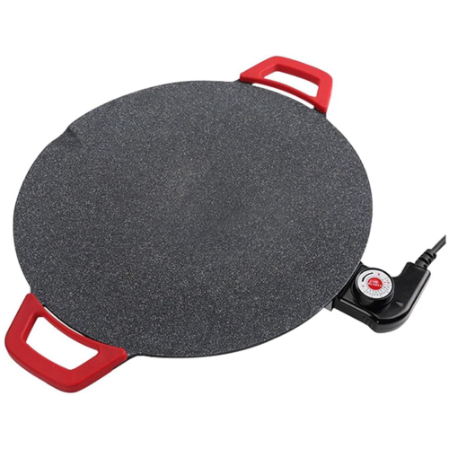 Electric Griddle - Smokeless BBQ Grill Baking Trays, Nonstick Cooking Pan Pancake Maker EU Plug