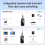 Bluetooth 5.4 Transmitter Receiver 2-in-1 Wireless Adapter-Use with Any 3.5MM Jack on Flight, TV 6