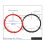 Star Finder Mount 3-Point Astrophotography Guide Locking Rings for Telescope Pointer 120mm Black 6