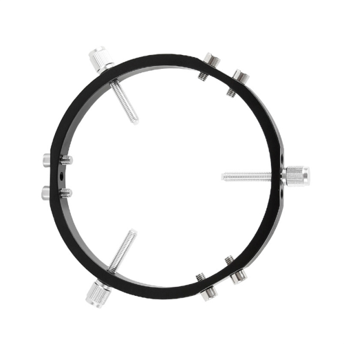Star Finder Mount 3-Point Astrophotography Guide Locking Rings for Telescope Pointer 120mm Black 2