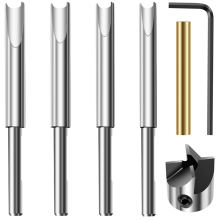 Pen Making Kit, Wood Turning Tools with Socket Adapter, High Speed Steel PencilBarrel Trimming 6mm 7mm 8mm 9mm