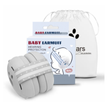 Earmuff Mini-Headset Adjustable Noise-Proof ' Outdoor Sleep and Airplane Anti-Noise Earmuffs