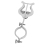 2Pcs Clarinet Lyre Holder Music Clip for Marching Band Sheet Stand Practicing Beginners 5