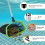 Upgraded Pool Skimmer Net,Professional Ultra Fine Mesh Leaf Net for Cleaning with Double-Layer Deep Trash Bag 5