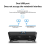 Laptop Cooler Fan Gaming Cooling Pad with USB Stand Base for Adjustable Angle Wind Speed B 7