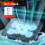 Laptop Cooler Fan Gaming Cooling Pad with USB Stand Base for Adjustable Angle Wind Speed A 8