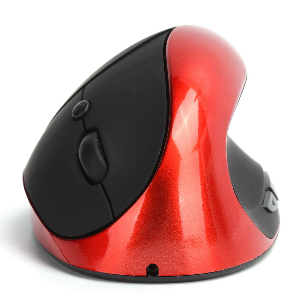 Wireless 3Rd Gen Optical Vertical Mouse Right-Hand Ergonomic 1600Dpi Red 8761333478820