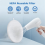 6Pack Nail Dust Collector Replacement Filter for HPro/SProR Collectors, 8