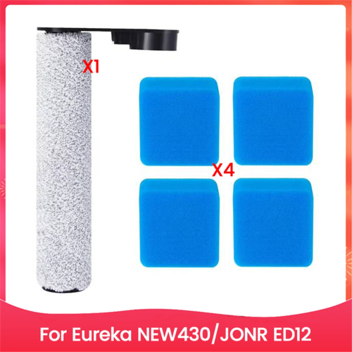 5PCS Main Brush and Sponge Set Replace for NEW430/ ED12 Floor Scrubber Replacement Parts 1