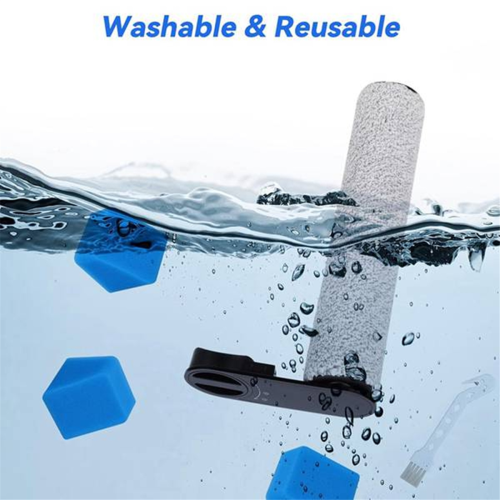 5PCS Main Brush and Sponge Set Replace for NEW430/ ED12 Floor Scrubber Replacement Parts 2