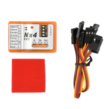 For NX4 Flight Controller 3D Gyroscope Balance for Fixed-Wing Aircraft Support Rate/Hold/Gyro Off Mode