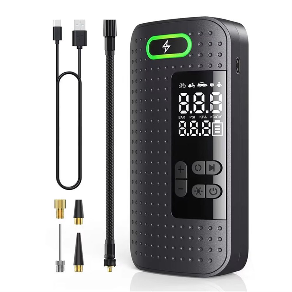 Portable Electrical Car Air Pump Wireless Tire Inflatable Inflator Compressor For Motorcycle Bicycle 4851371791426