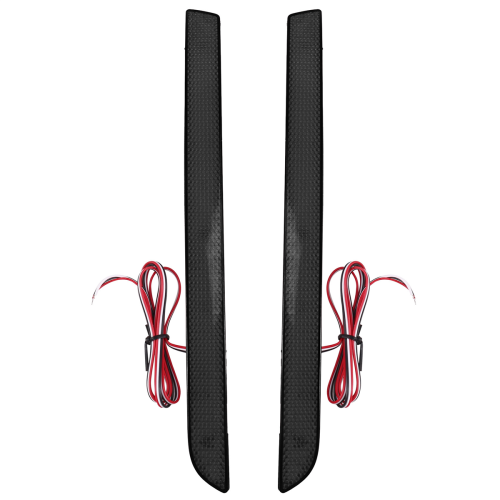 LED Rear Bumper Reflector Light Tail Signal Lamp for Transporter T5 2012 -2016 Black