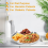 4Pack Stainless Steel Plates, 8Inch 3 Section Round Divided Plates Portion Control Partition Plate for Camping 6